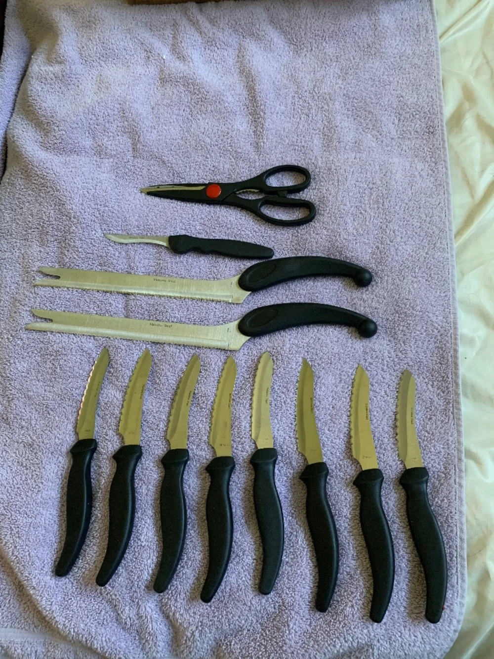 New in Box Miracle Blade Knife Set